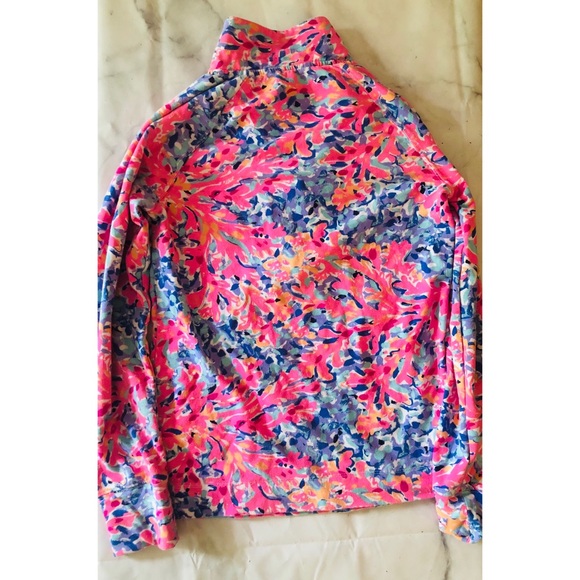 Lilly Pulitzer 3/4 Zip Pullover with Front Pockets - Picture 7 of 8